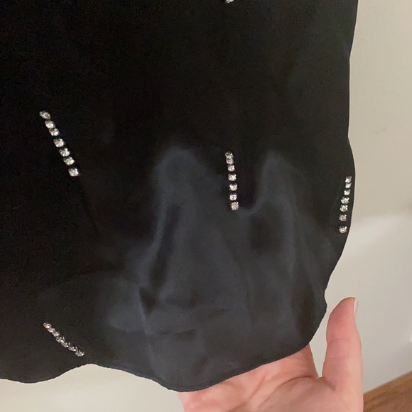 Cami NYC Limited Edition rhinestone drip cami sz L - Picture 7 of 11